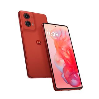 The red Moto G Stylus 5G 2024